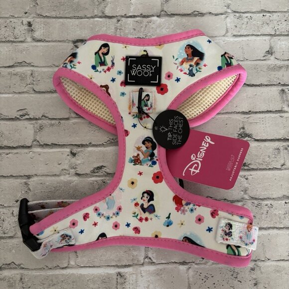 Sassy Woof Disney Princess Dog Harness Size XS NWT - Picture 1 of 3